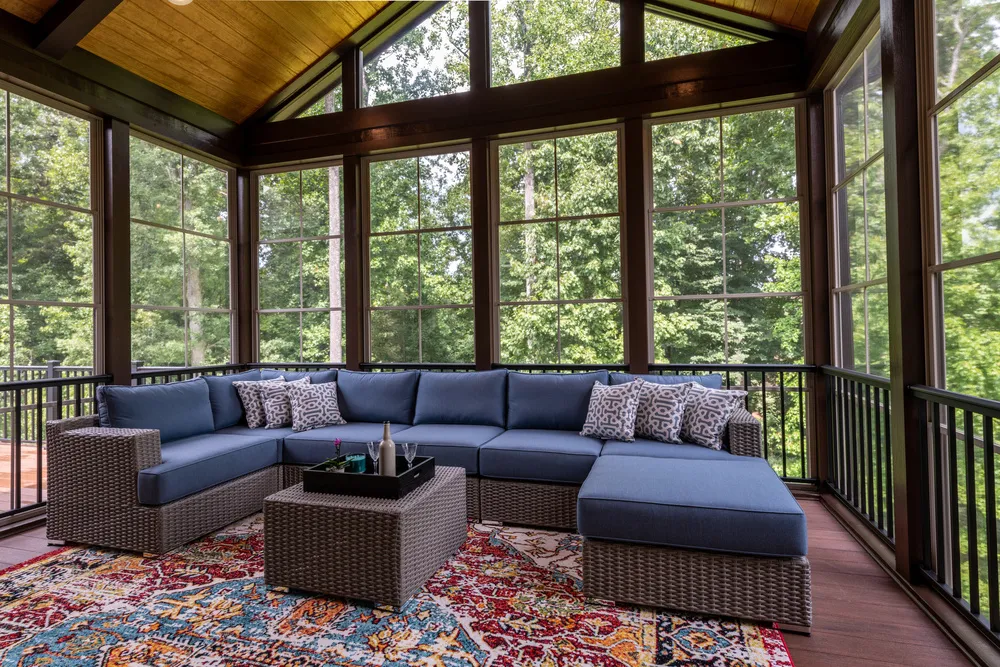 sunroom as a modern home addition with relaxation space